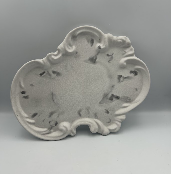 Χειροποίητη Διακοσμητική Πιατέλα Jesmonite – Pearl Marble Collection - Image 6