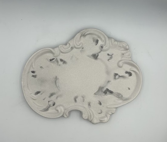 Χειροποίητη Διακοσμητική Πιατέλα Jesmonite – Pearl Marble Collection - Image 7